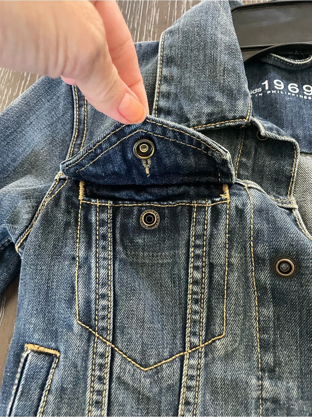 Gap boys jean jacket - size small